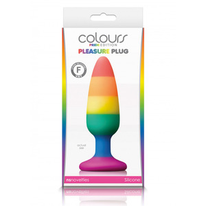 NS Novelties - Pleasure Plug Rainbow Medium Anale Speeltjes